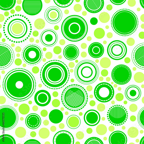 Abstract geometric green ci...