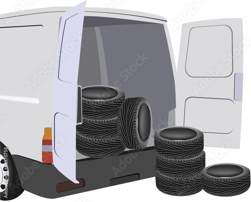 trasporto pneumatici