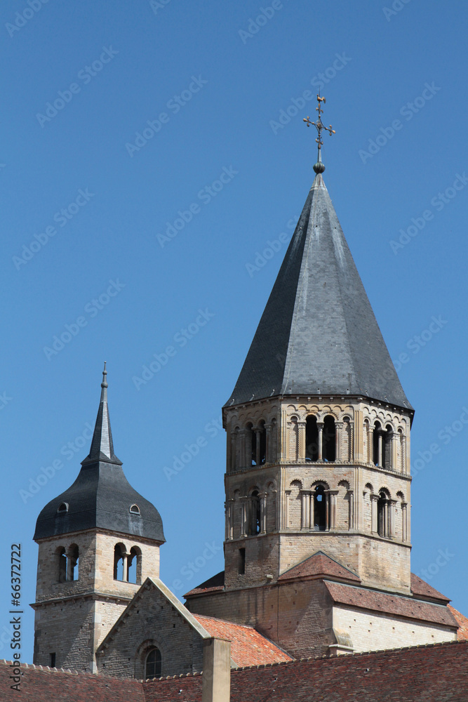 Abbaye de Cluny : le clocher