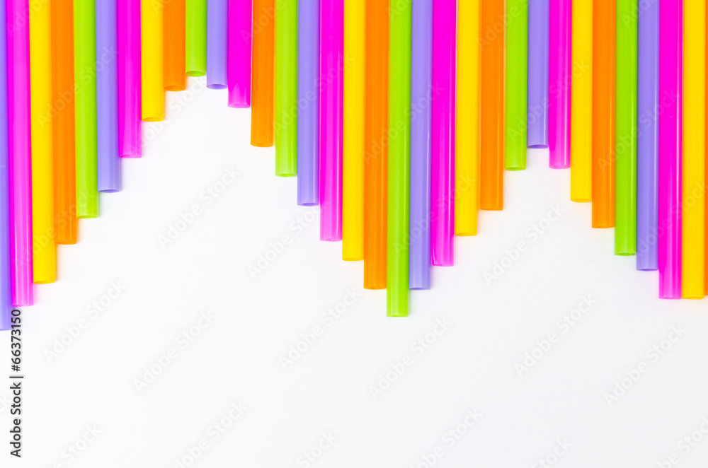 colorful of drinking straw background colorful of drinking straw background