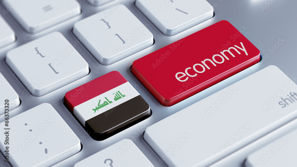 Fototapeta premium Iraq Economy Concept