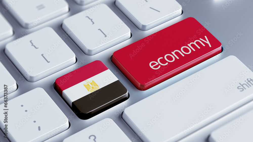 Fototapeta premium Egypt Economy Concept