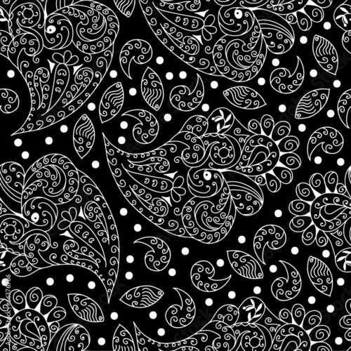 Canvastavla ornament 11