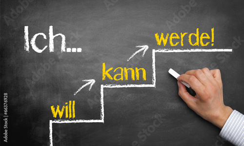 Ich will , ich kann, ich werde photo