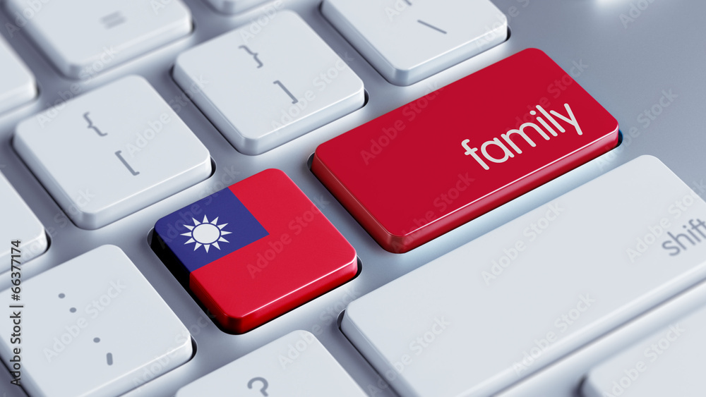 Fototapeta premium Taiwan Family Concept