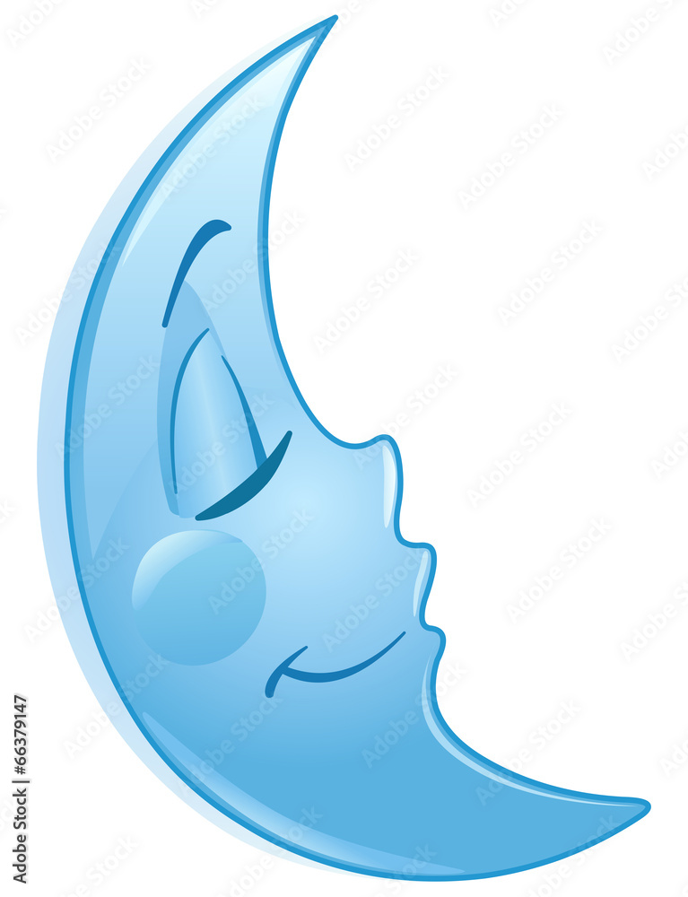 Fototapeta premium Sleeping moon