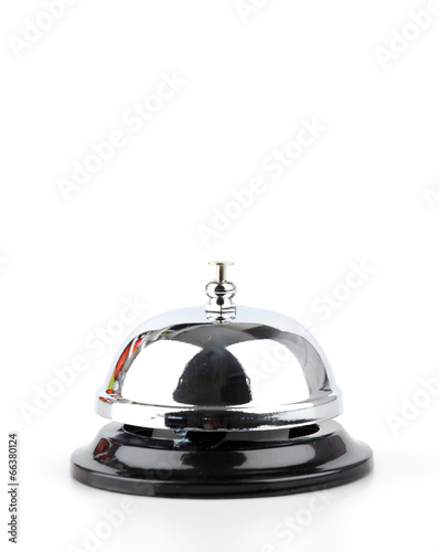 Service bell isolated white background