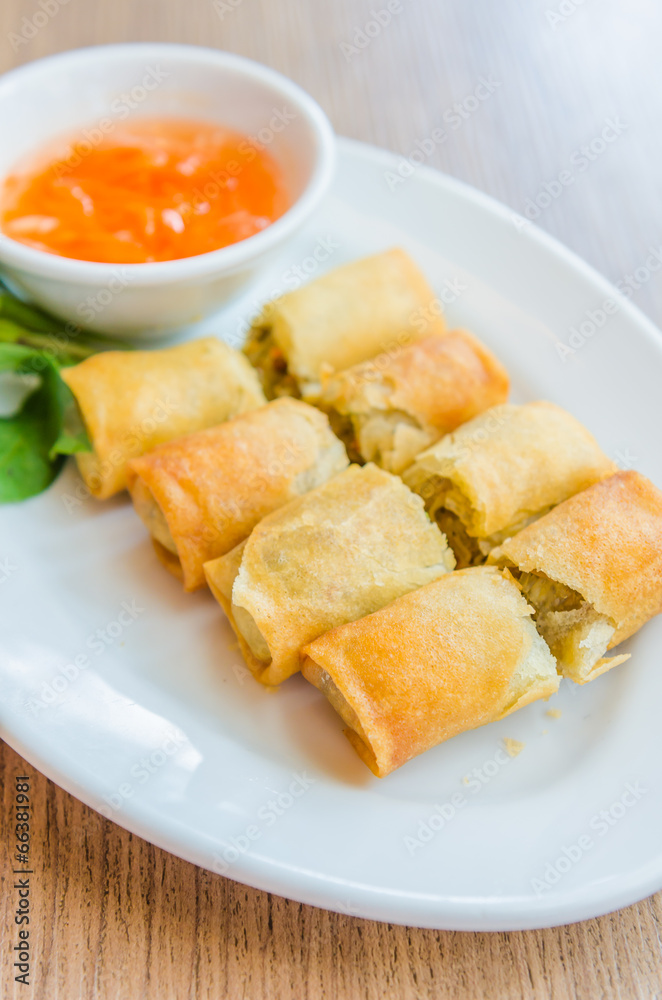 Fried Spring rolls Fried Spring rolls