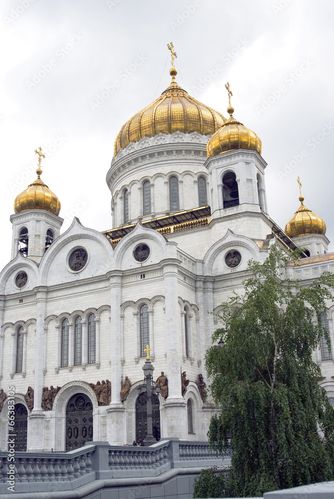 Christ the Savior Church in Moscow, Russia
