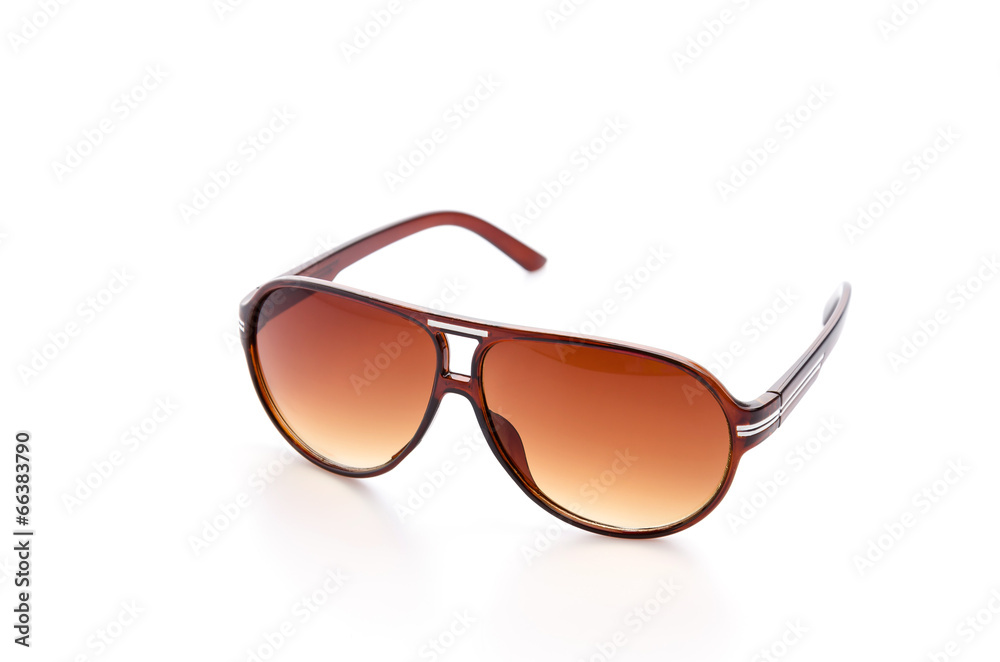 Sunglasses isolated white background Sunglasses isolated white background