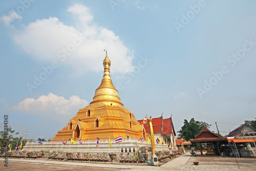 Pagoda and temple