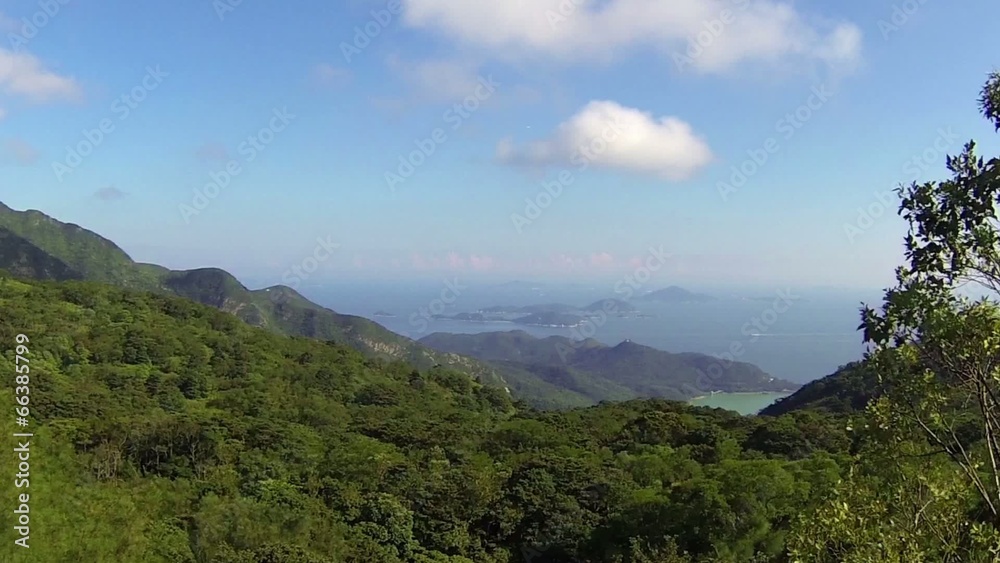 Mountains in Hong Kong. Asia Mountains in Hong Kong. Asia
