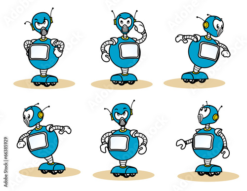 Individual mascot robot