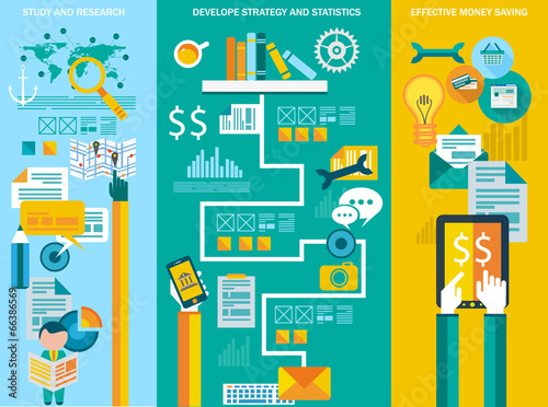 Flat Style UI Icons to use for your business project