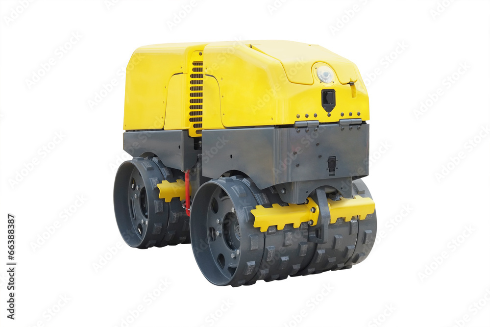Fototapeta premium modern road roller