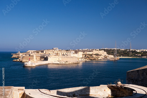 View of Fort Ricasoli, Grand Harbour, Malta