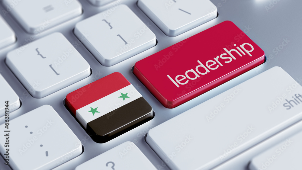 Fototapeta premium Syria Leadership Concept