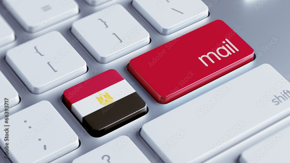 Fototapeta premium Egypt Mail Concept