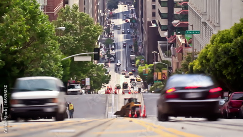 City Traffic Time Lapse 