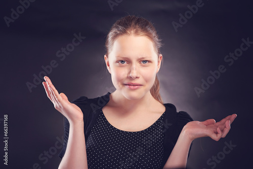 Teen girl resent