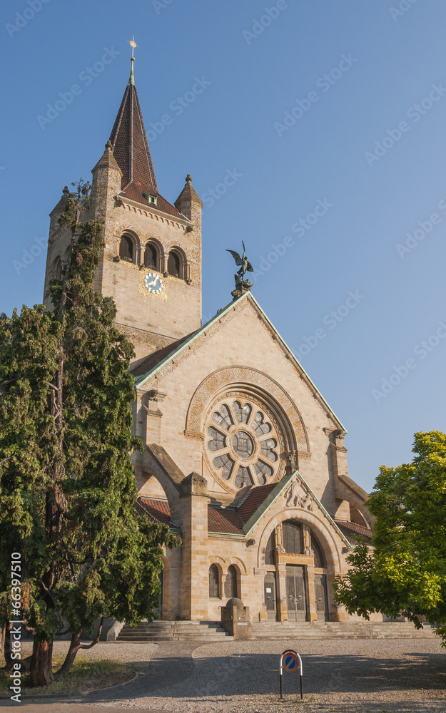 Basel, Stadt, Pauluskirche, Kirche, Altstadt, Sommer, Schweiz