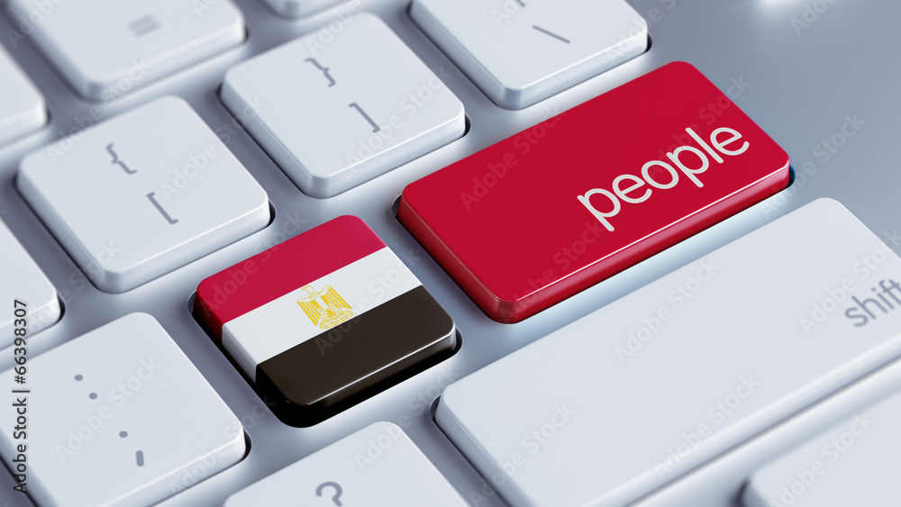 Fototapeta premium Egypt People Concept