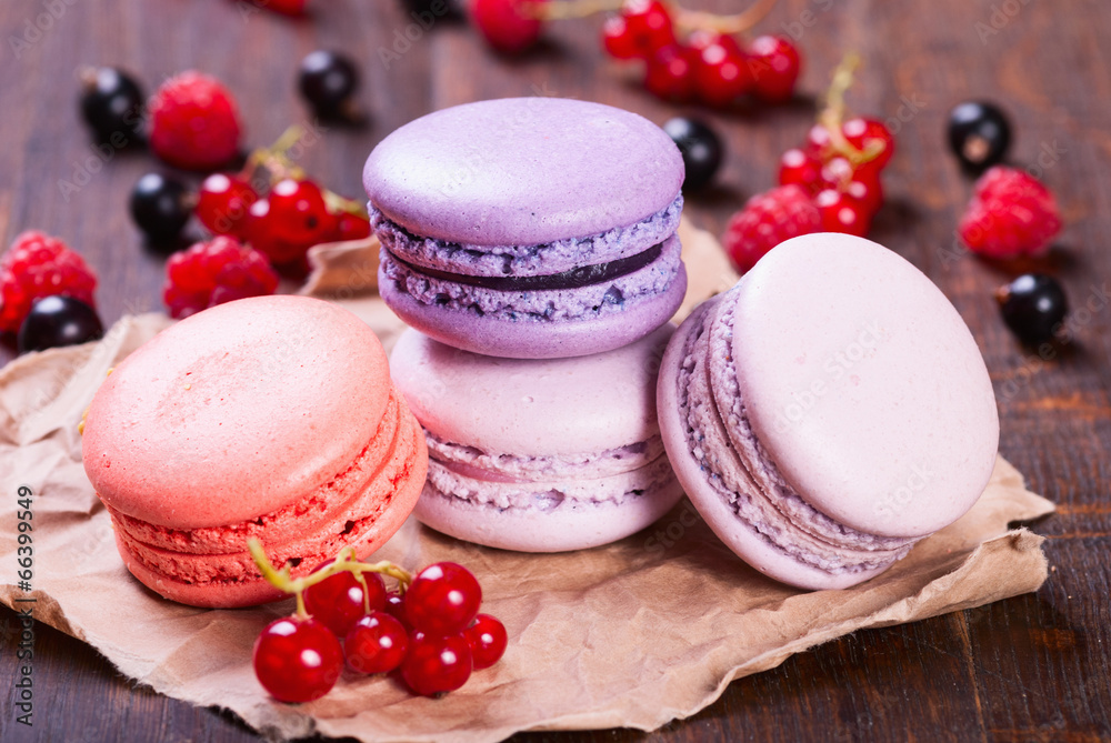 Fototapeta premium macaroons