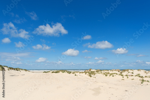 Dunes and beach
