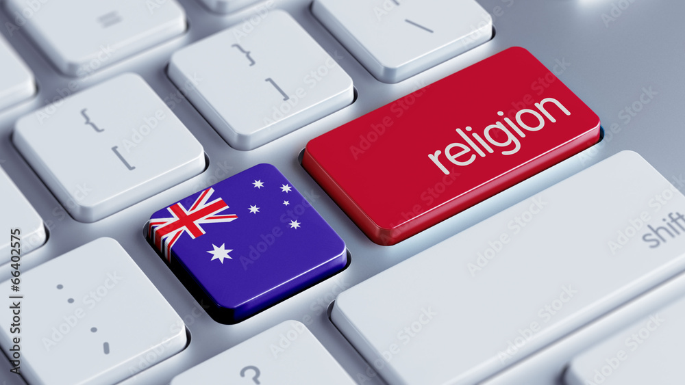 Fototapeta premium Australia Religion Concept