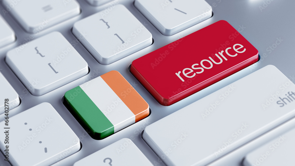 Fototapeta premium Ireland Resource Concept