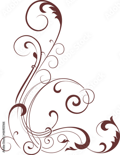 Abstract floral background for design.