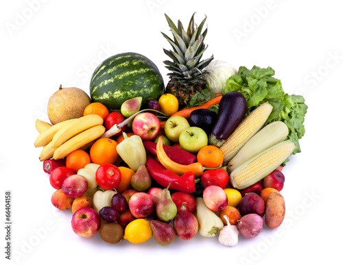 Fototapeta Naklejka Na Ścianę i Meble -  Fruits and vegetables