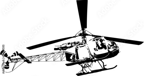 helicopter silhouette