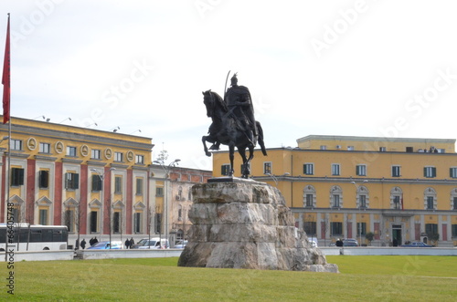 Scanderbeg Statue photo