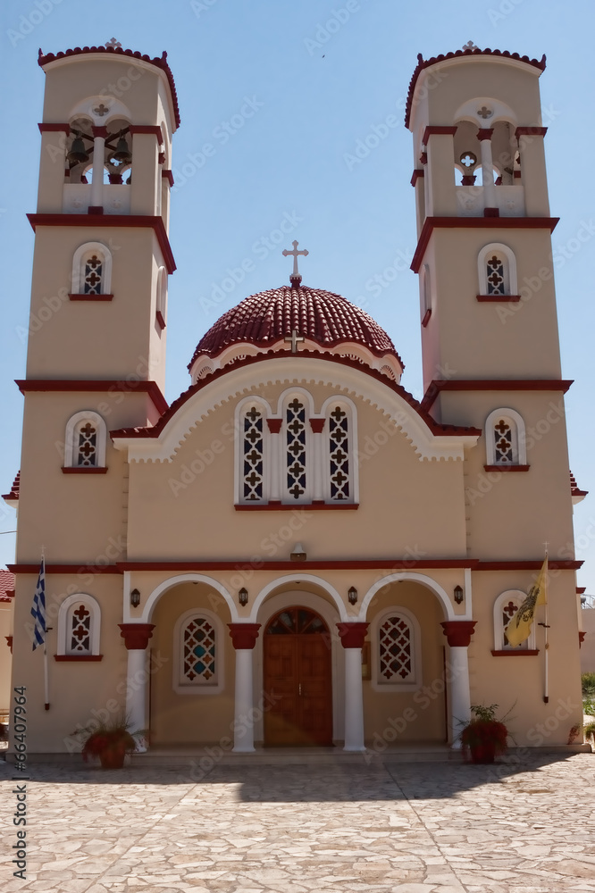 City Church in Georgioupolis, Crete, Greece