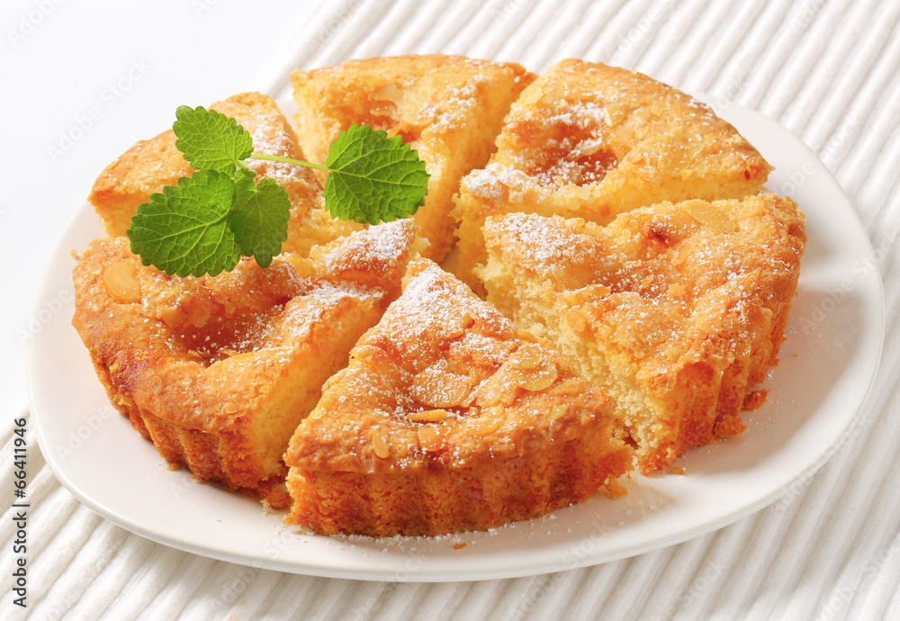 Danish apple cake