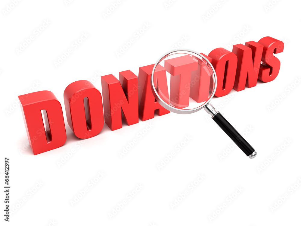 Donations search