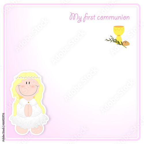 First communion