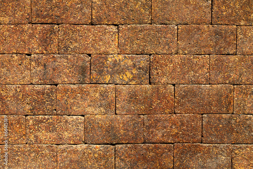 Laterite Stone Wall, Background photo