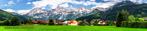 Mountains of Shtiria, Austria, at summer