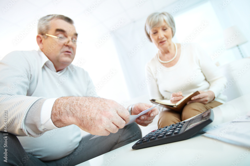 Obraz premium Planning budget