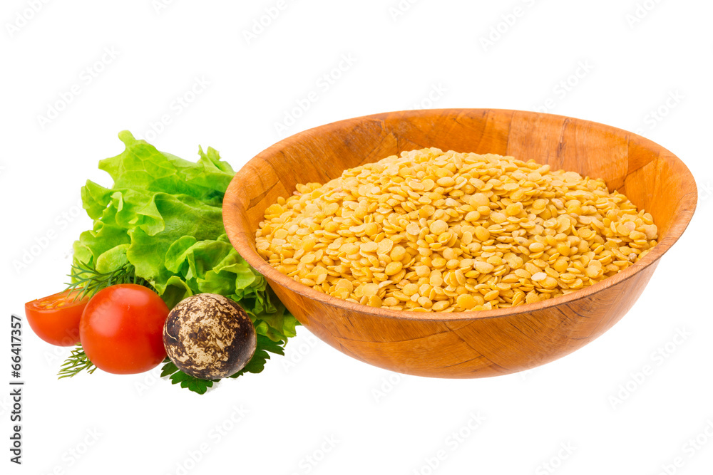 Yellow raw Lentils Yellow raw Lentils