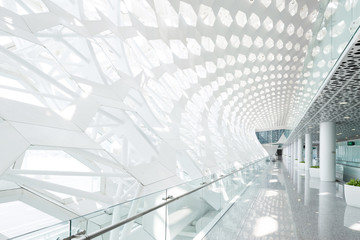 corridor of modern building