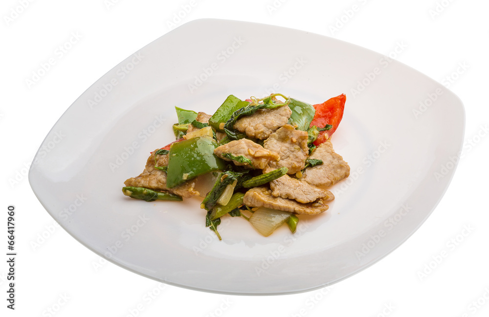 Pork with vegetables Pork with vegetables