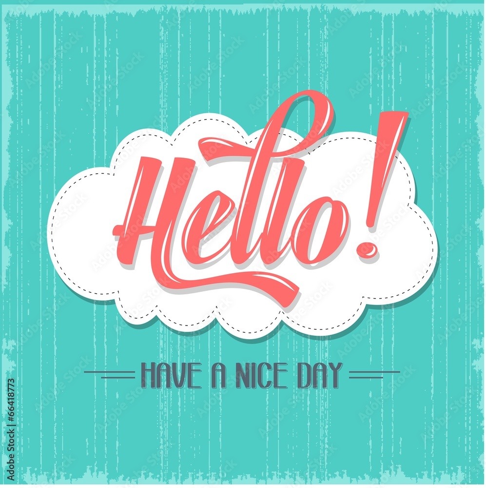 Naklejka premium Calligraphic Writing