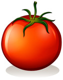 A big ripe tomato