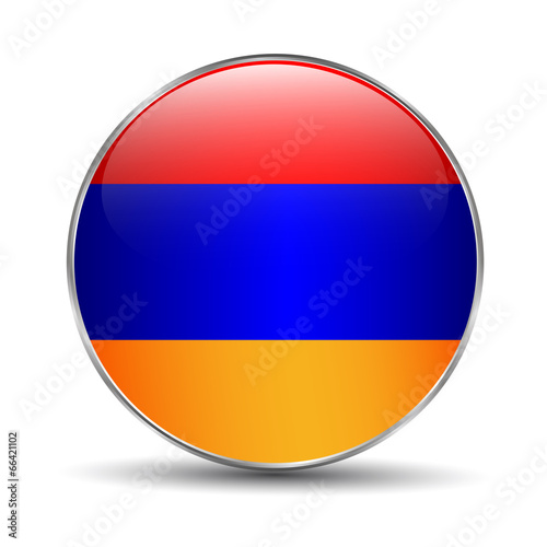 Armenia flag button