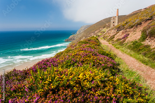 Wheal Coates near St Agnes Cornwall photo