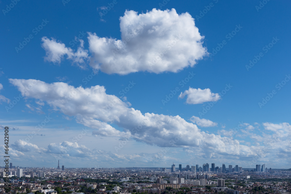 cityscape of paris