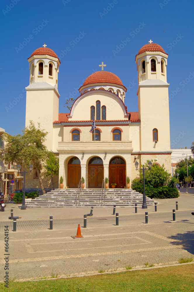 The Church of the four martyrs in Rethymno